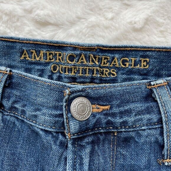 American Eagle Outfitter’s Original Straight Denim Jeans - Men’s 34x30 - Picture 8 of 10